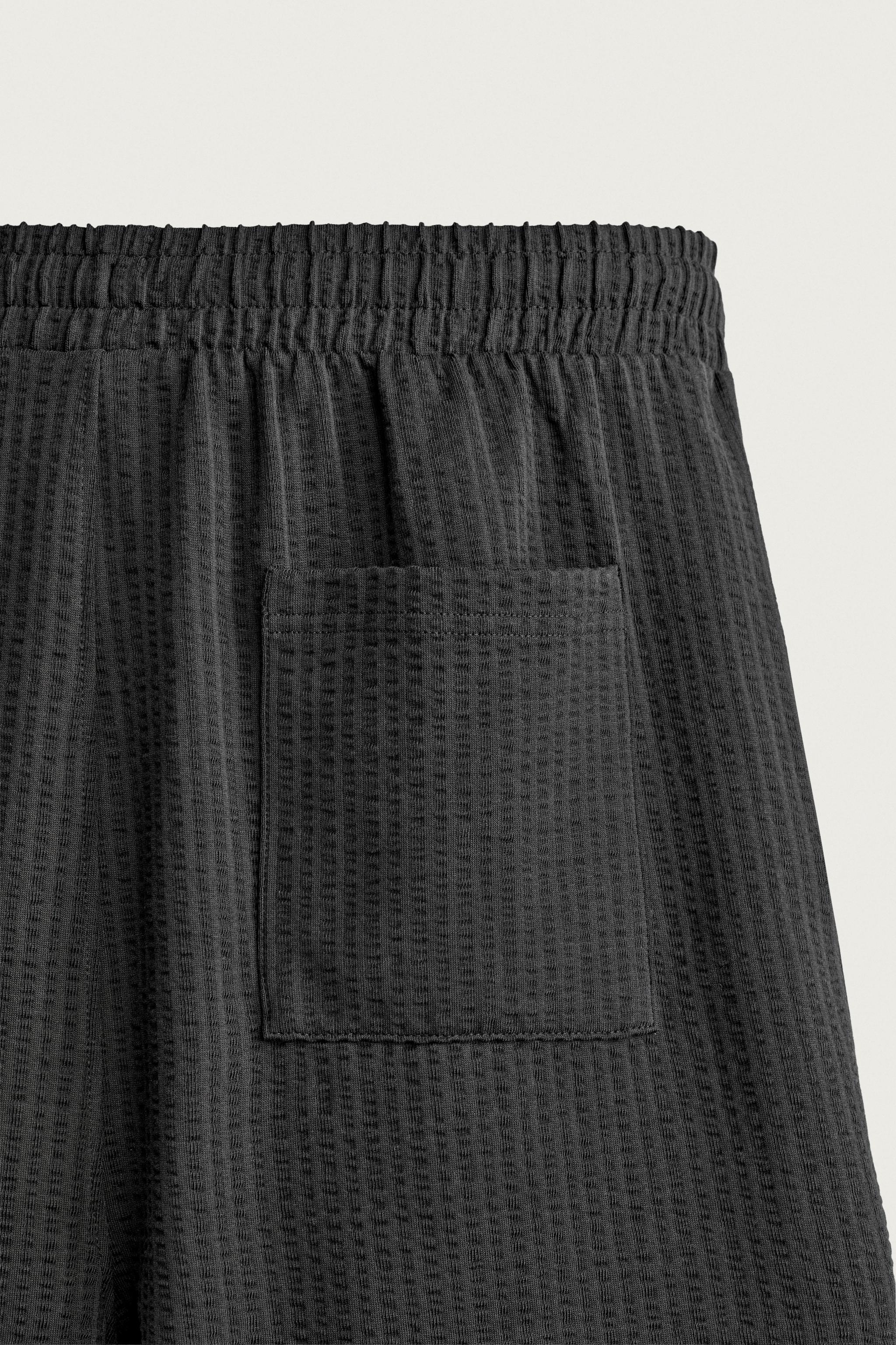 COMFORT SEERSUCKER REGULAR FIT SHORTS