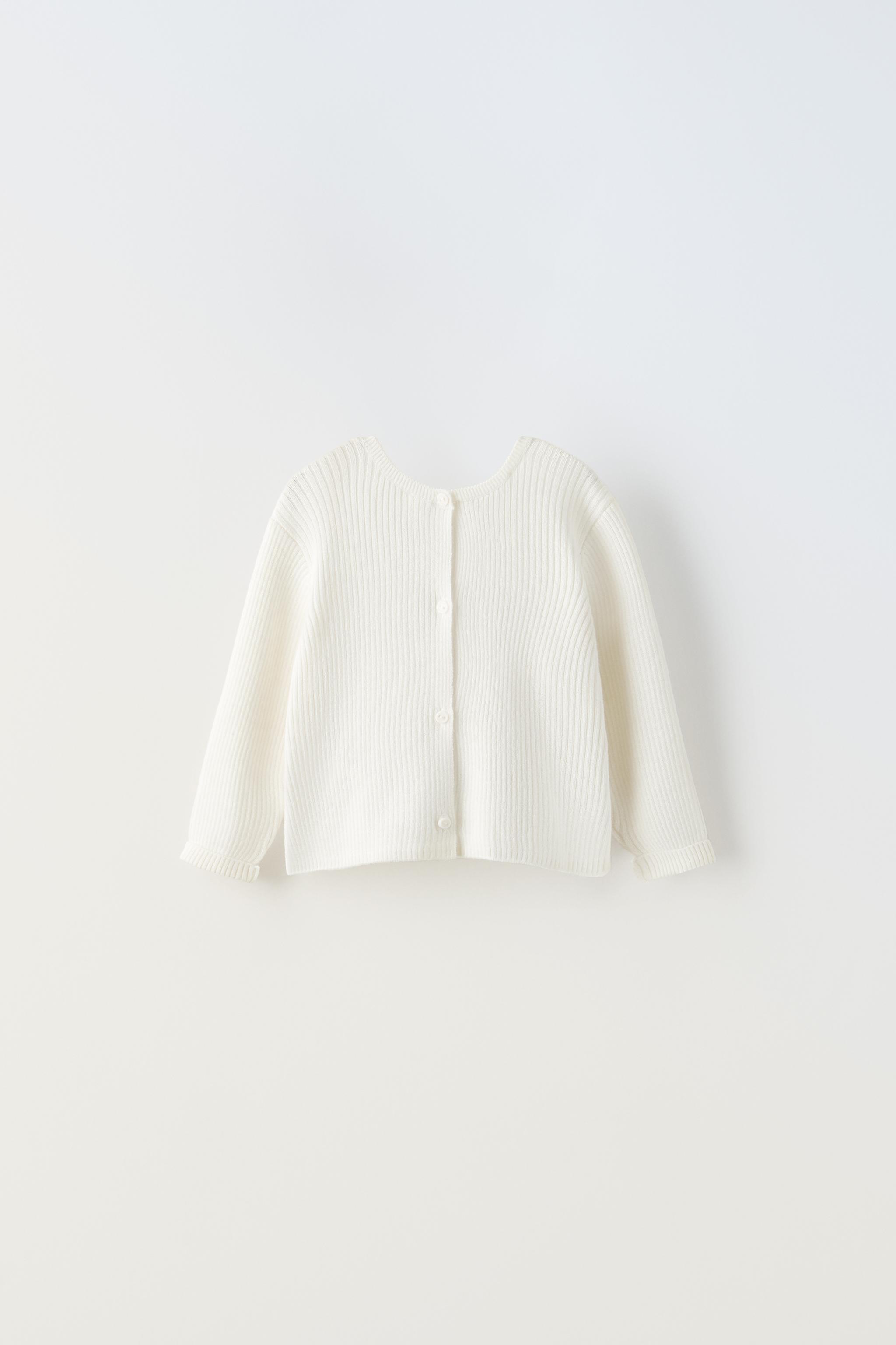 2 IN 1 MERINO WOOL SWEATER JACKET - Vanilla | ZARA United 