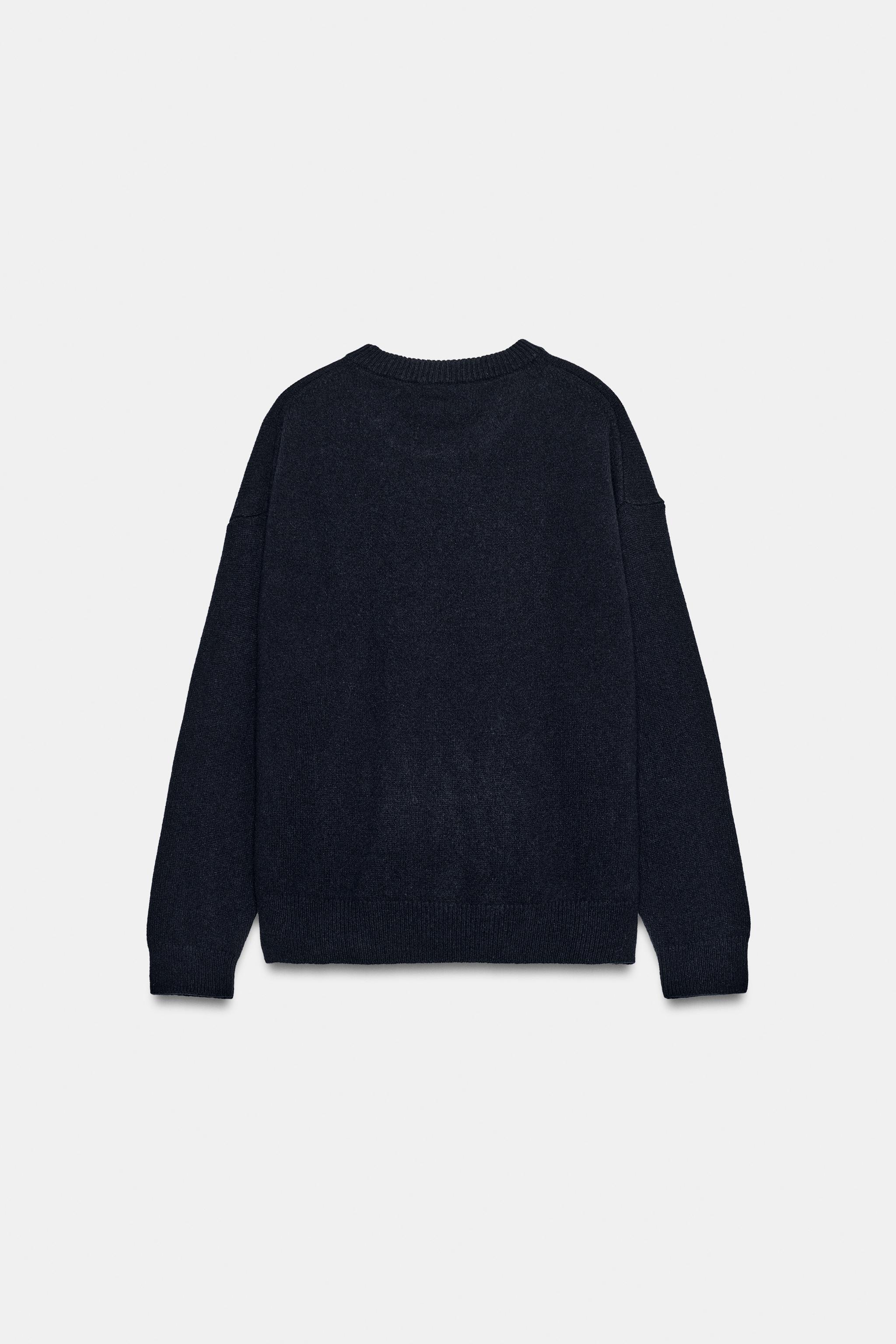 PULL BASIQUE CACHEMIRE ET LAINE