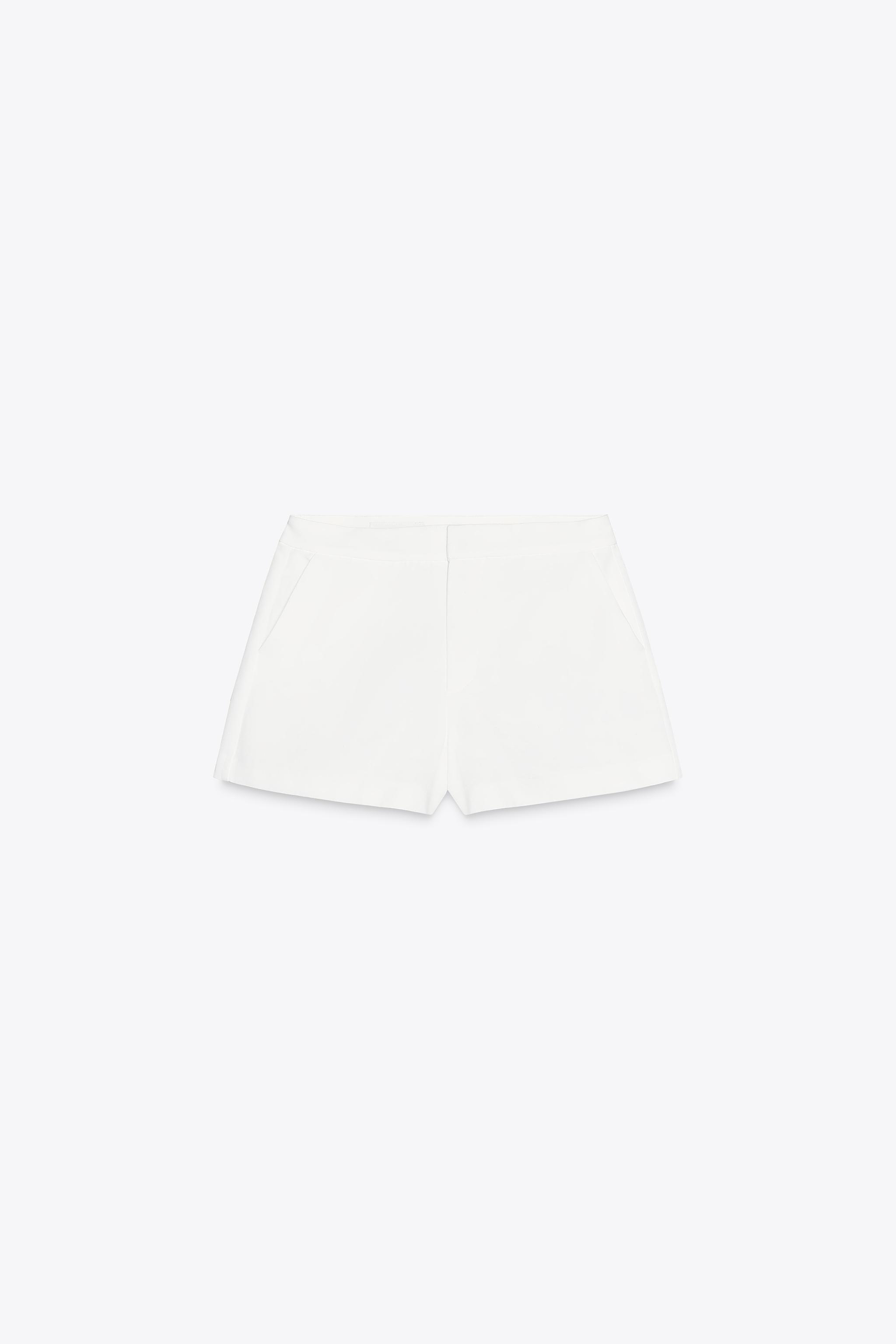 ZARA ミニショートパンツ 4661/500 ミニショートパンツ - エクリュ | ZARA Japan / 日本