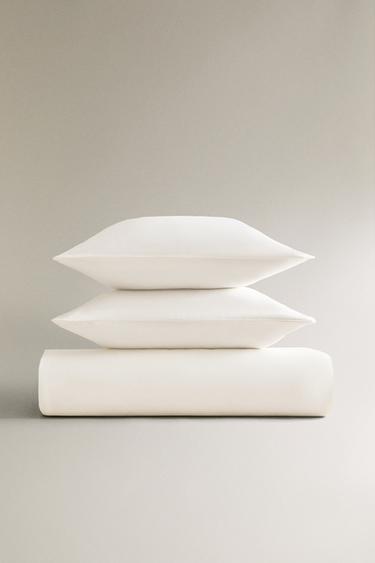 HOUSSE DE COUETTE SATIN (500 FILS) - Beige clair de Zara - Image 4