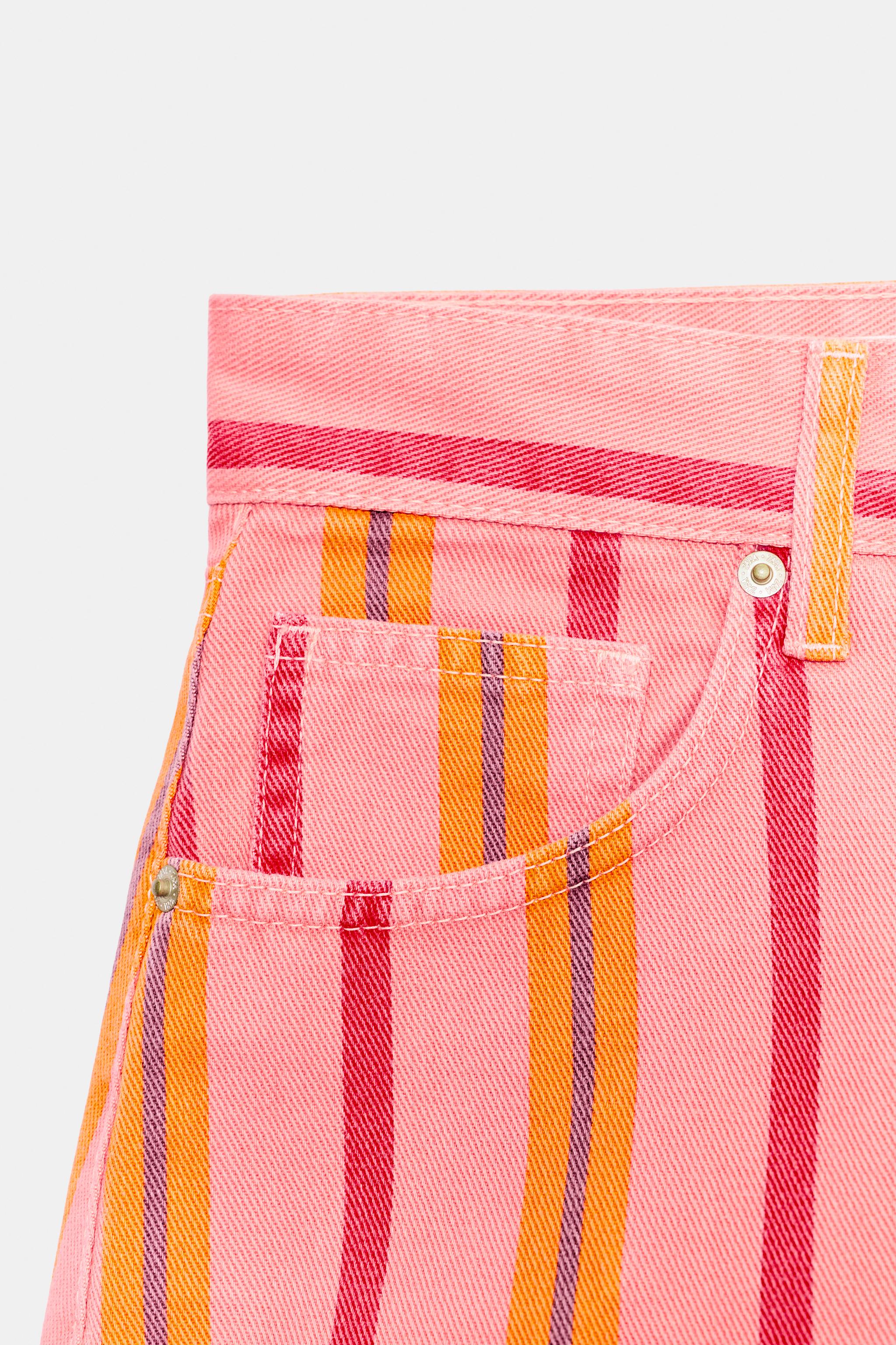 MINI STRIPED SHORTS