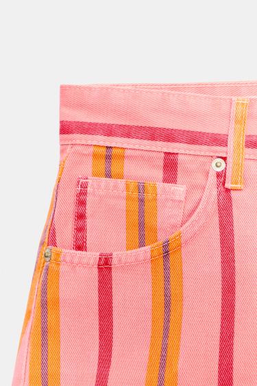 STRIPED MINI SHORTS - Stripes by Zara - Image 6