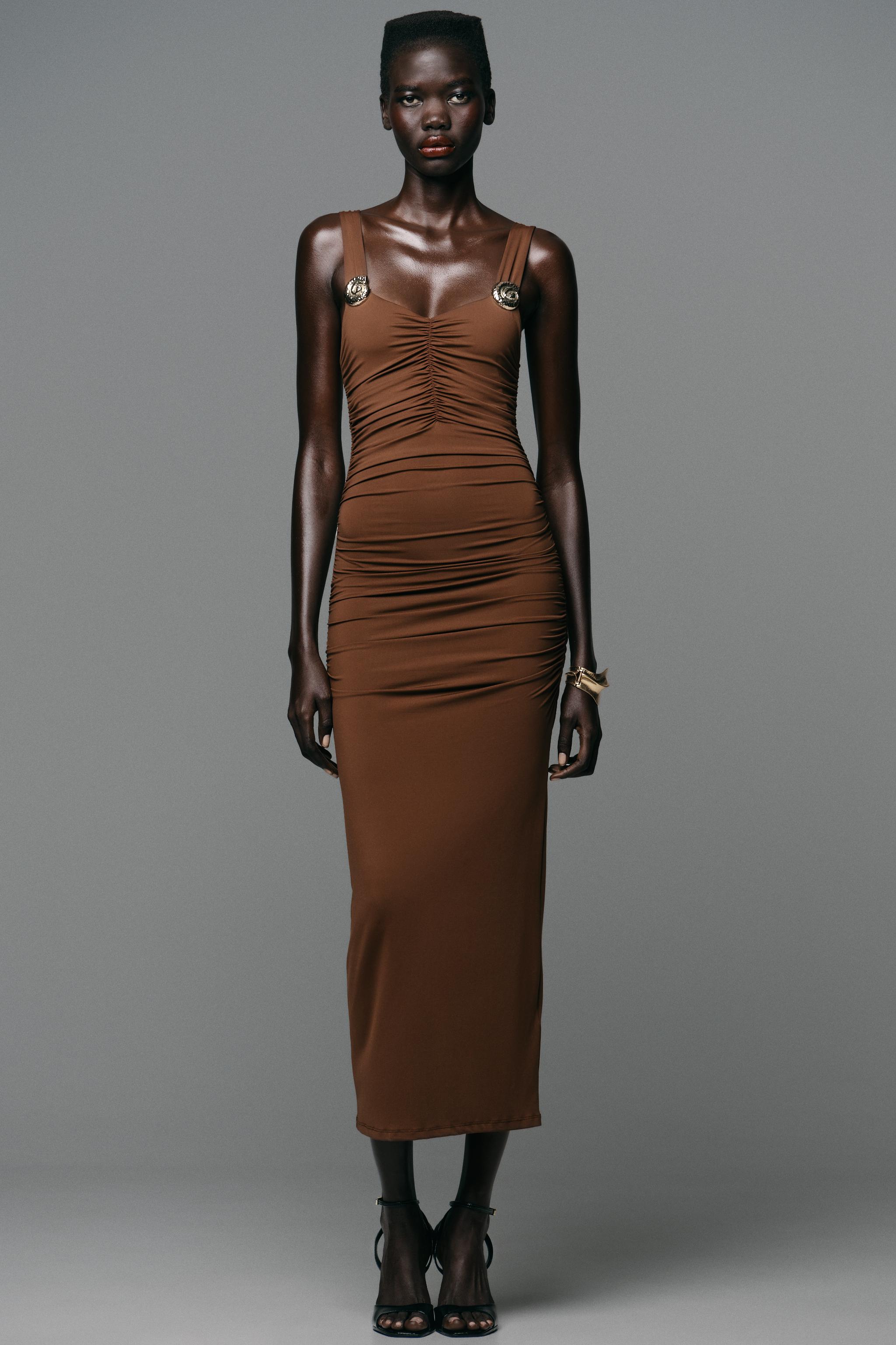 SEASHELL POLYAMIDE DRESS