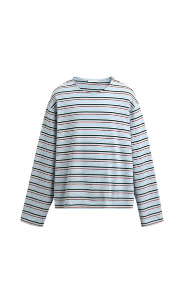 MAGLIETTA JACQUARD A RIGHE - righe di Zara