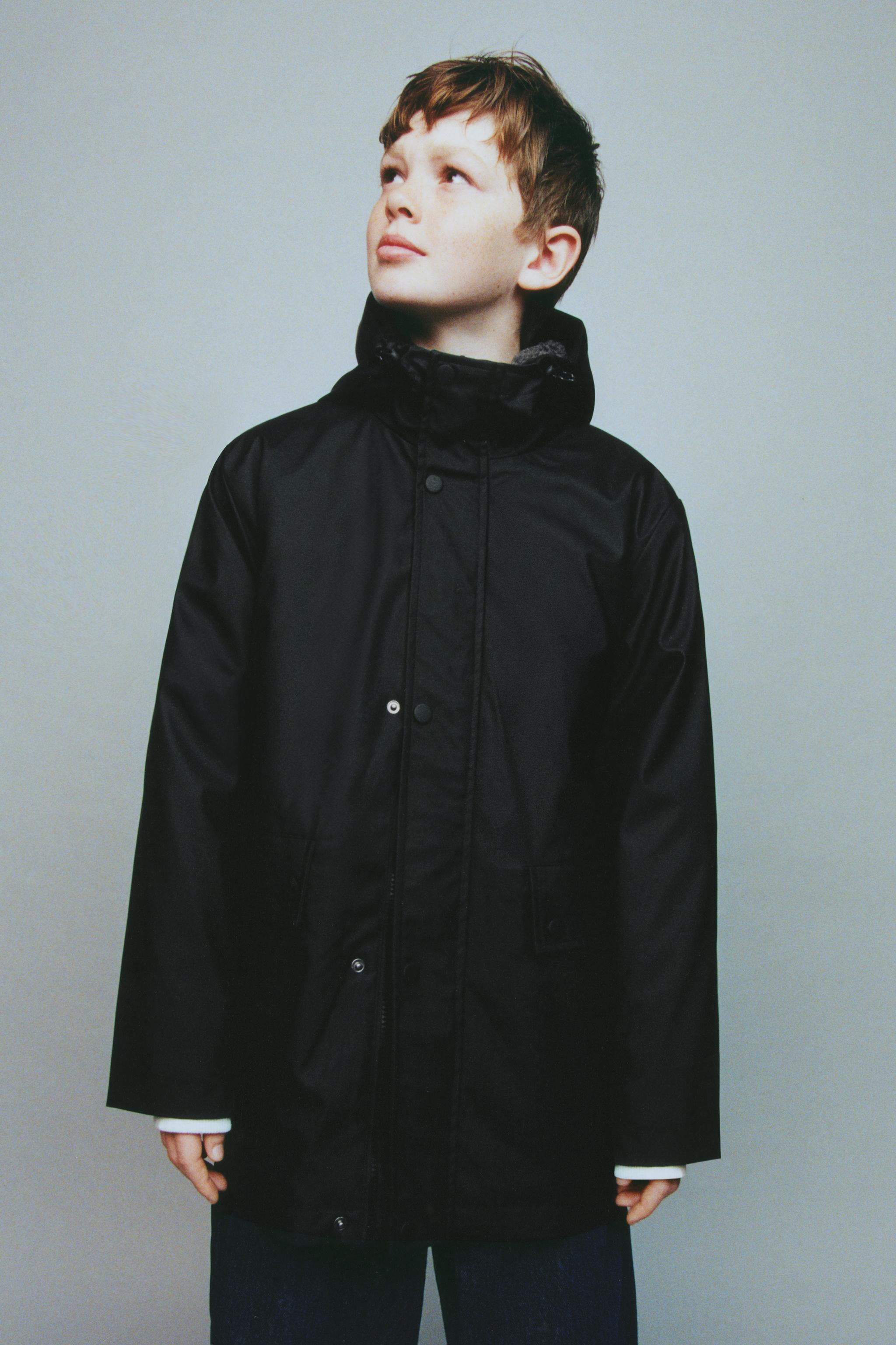 RUBBERIZED WATER REPELLENT PARKA