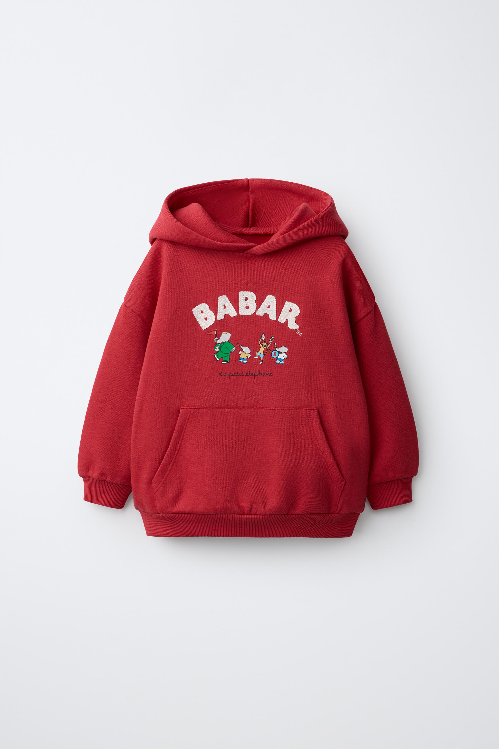 SUDADERA CAPUCHA BORDADO BABAR™