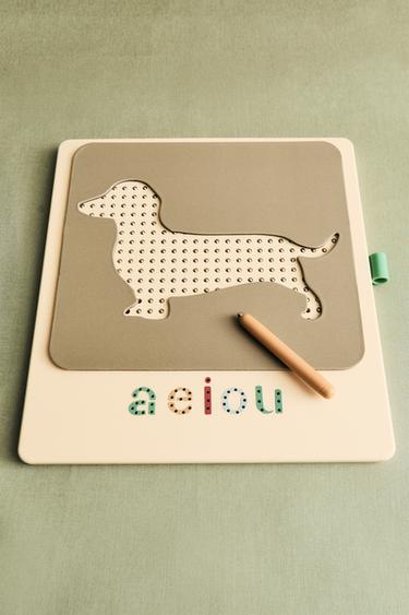 Zara CHILDREN'S TOY MAGNETIC BOARD - Cream