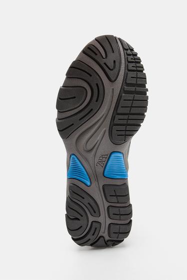 CHAUSSURE DE SPORT ÉLASTIQUES - Rouge bourgogne de Zara - Image 6