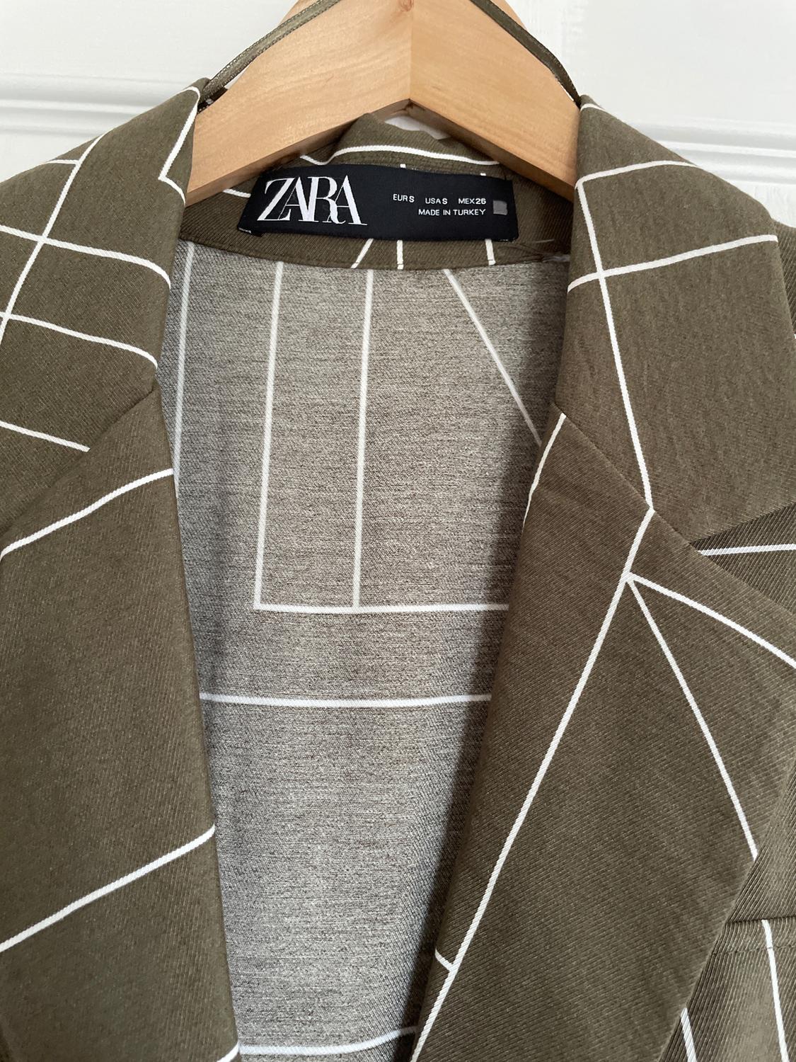 GEOMETRIC PRINT BLAZER - Image 3