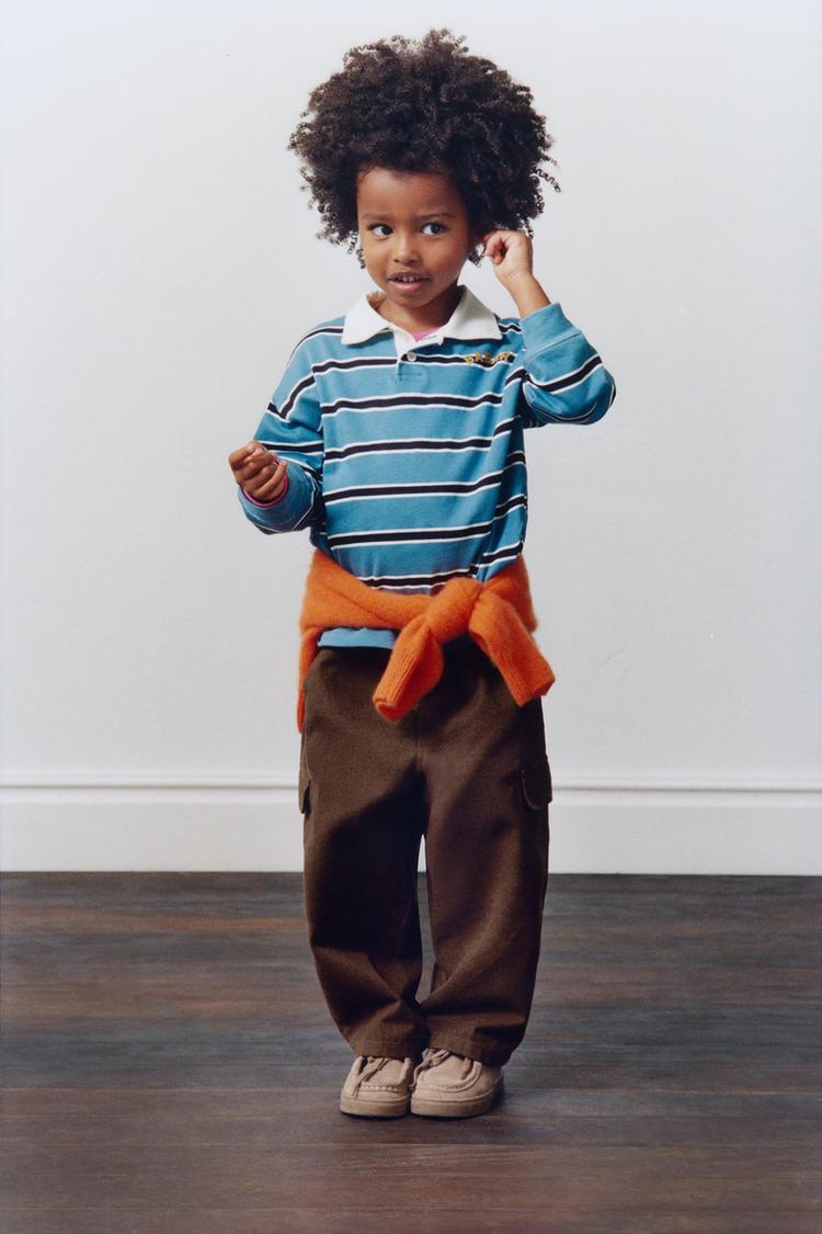 Pantalon cargo soft touch
