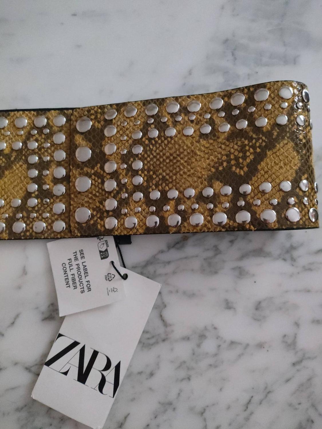 ΔΕΡΜΑΤΙΝΗ ΖΩΝΗ FAJÍN ANIMAL PRINT ΜΕ ΤΡΟΥΚ - Image 2