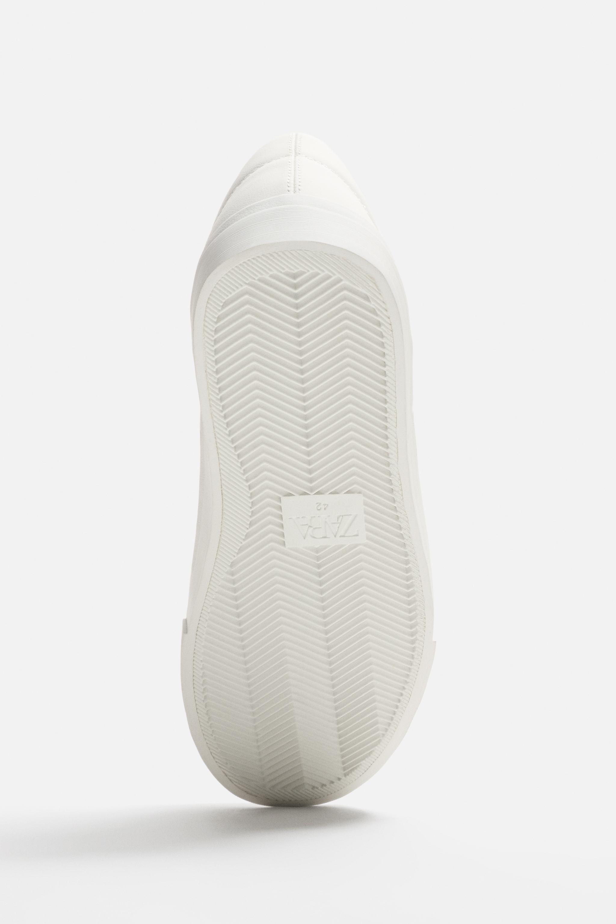 【ZARA】ベーシックスニーカー ホワイト | 2218/420/001 ZARA】ベーシックスニーカー ホワイト | 2218/420/001 (ZARA