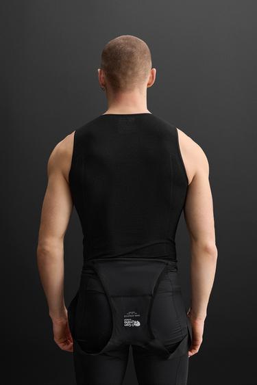 CYCLING TANK TOP X O GRAN CAMIÑO - Black by Zara - Image 2