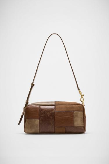 PATCHWORK SHOULDER BAG - Multicoloured by Zara