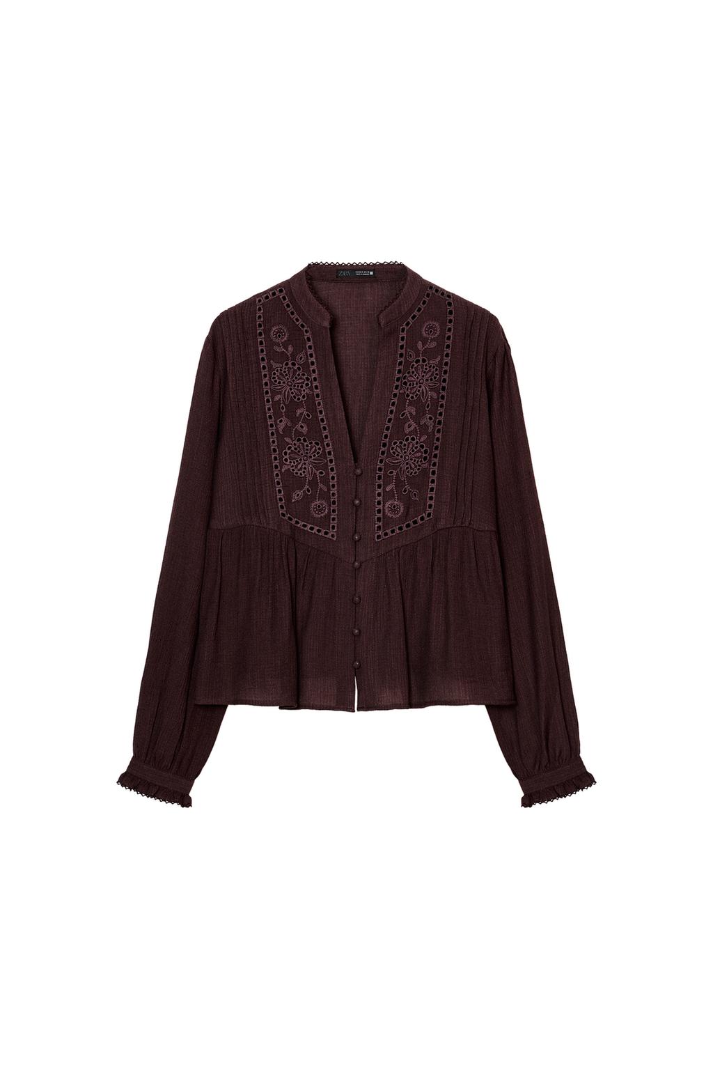 EMBROIDERED BLOUSE - image 3