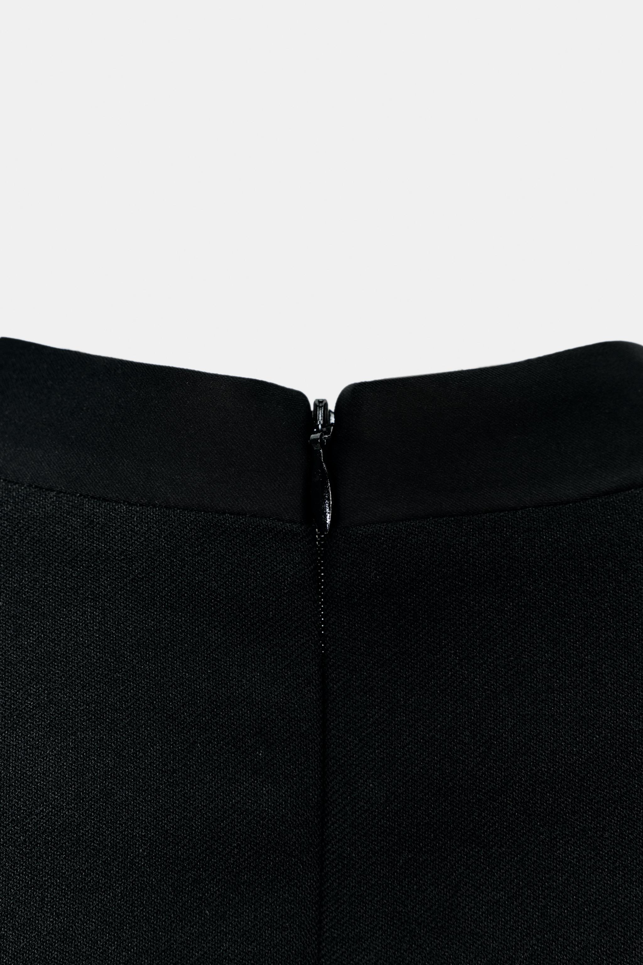 SHORT DRESS WITH SHOULDER PADS ZW COLLECTION LIMITED EDITION