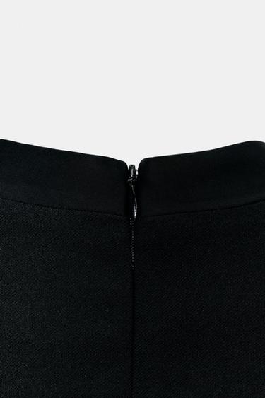 ROBE COURTE À ÉPAULETTES ZW COLLECTION ÉDITION LIMITÉE - Noir de Zara - Image 5