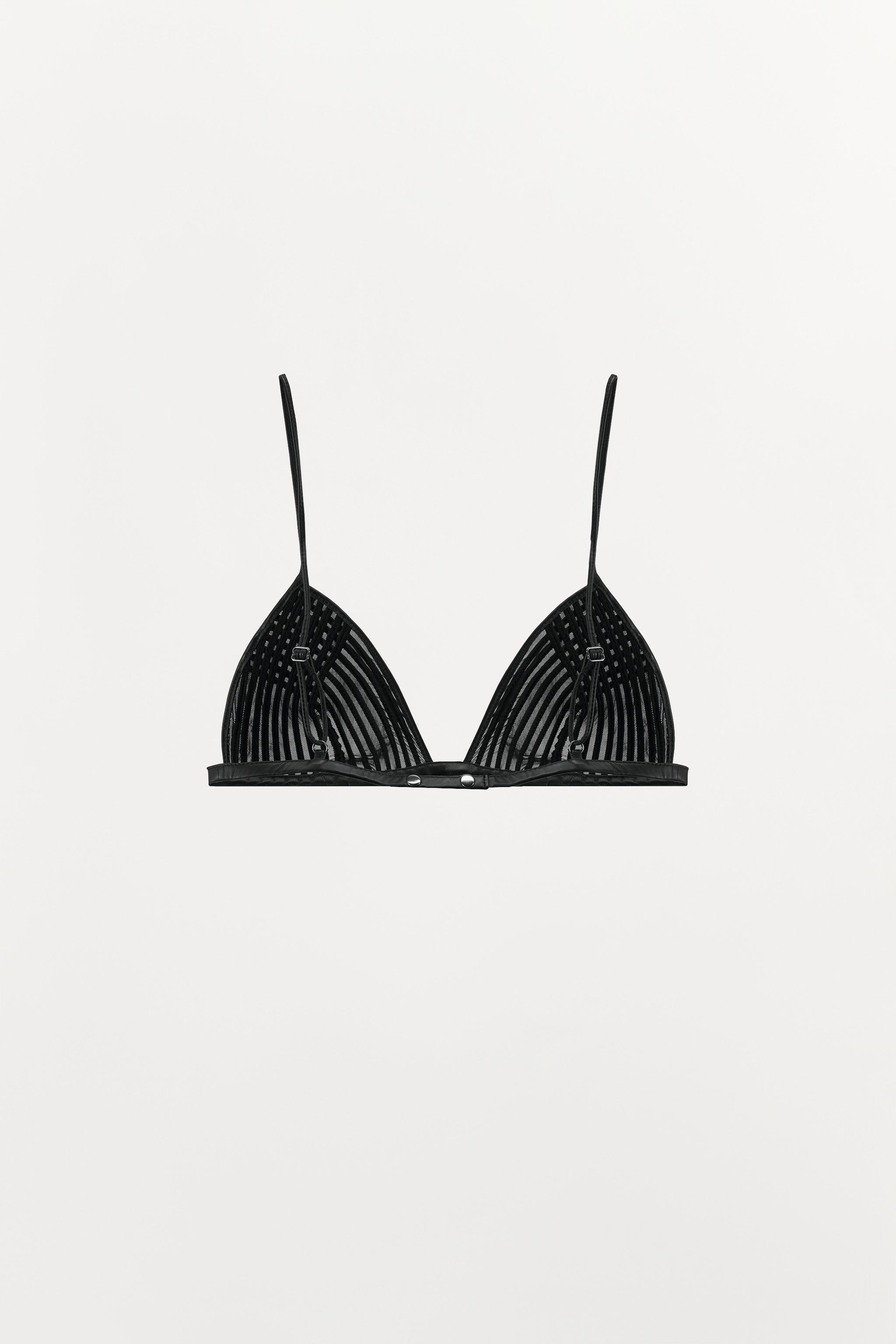 BRALETTE EN CUIR