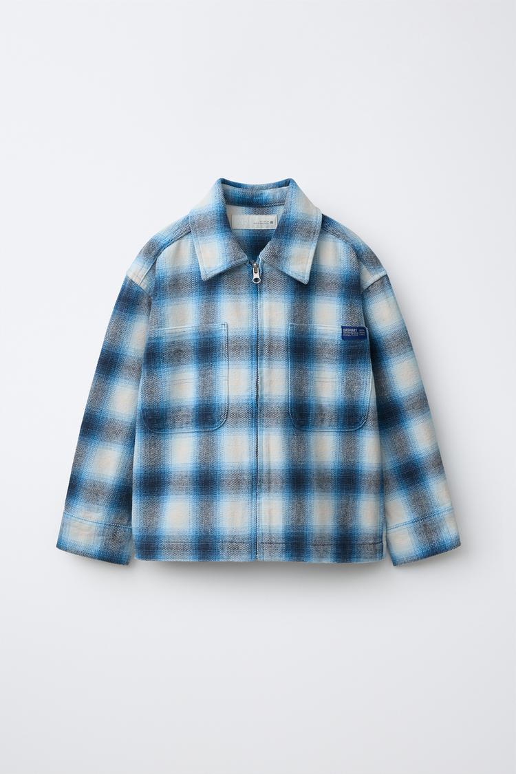 SOBRECAMISA ESTAMPADO CUADROS
