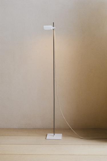 FLOOR LAMP | METAL SPOTLIGHT - White by Zara