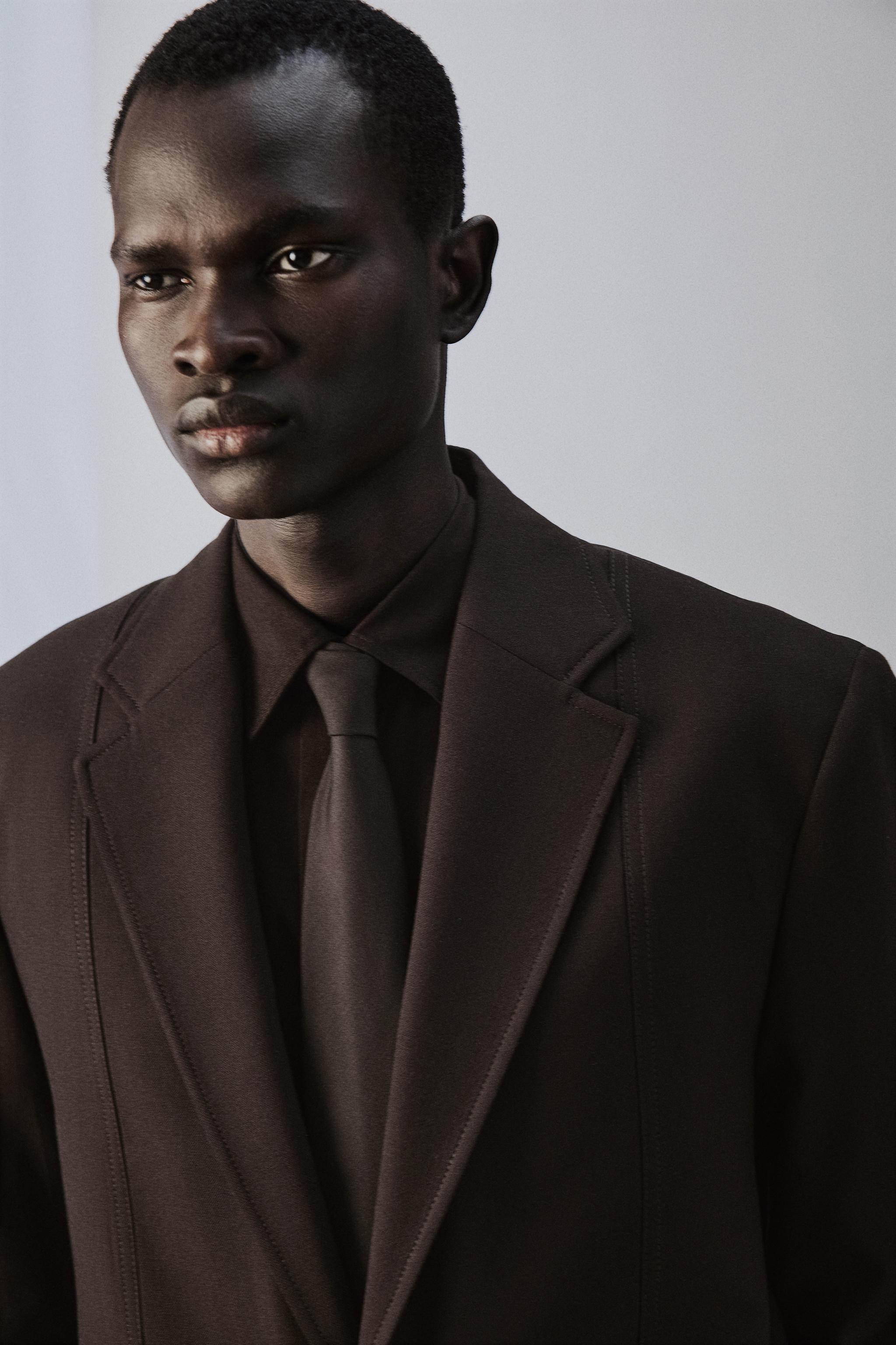 WOOL BLEND SUIT BLAZER