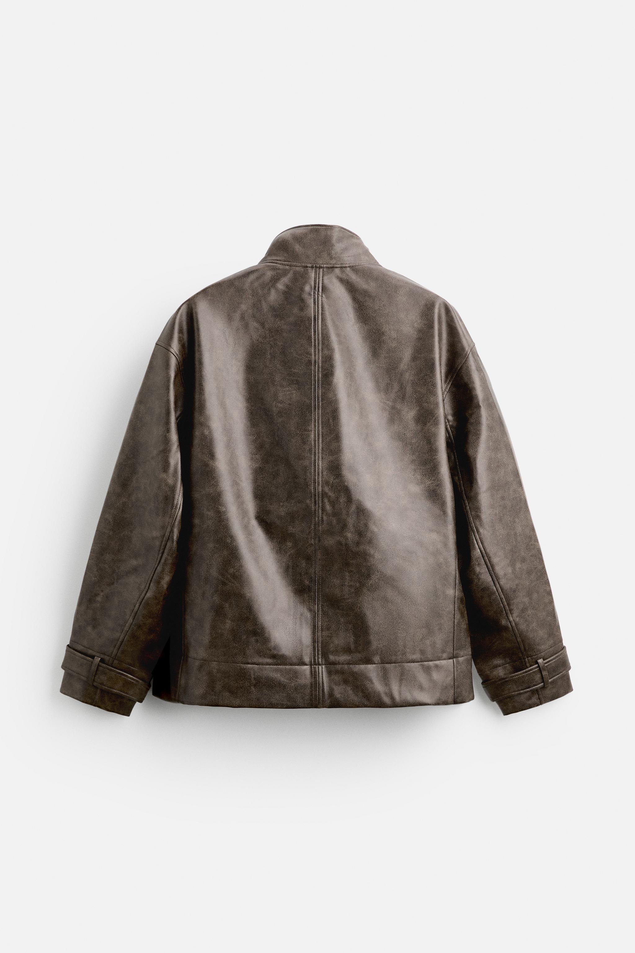 LIMITED EDITION FAUX LEATHER JACKET