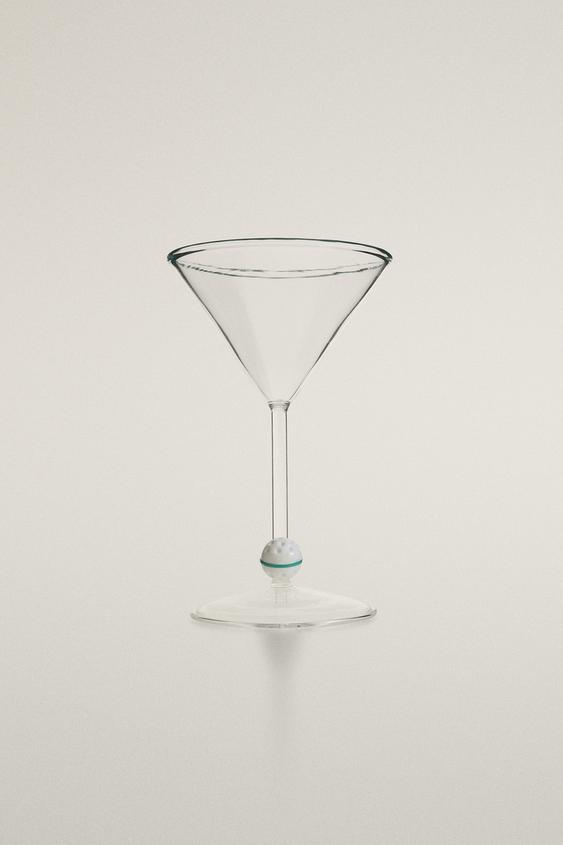 TAÇA DE COCKTAIL BOLA DE GOLF - Verde da Zara - Imagem 0