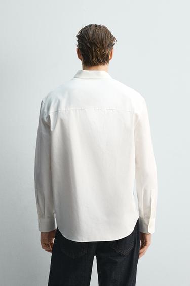 CHEMISE COUPE DÉCONTRACTÉE ÉDITION LIMITÉE - Blanc de Zara - Image 2