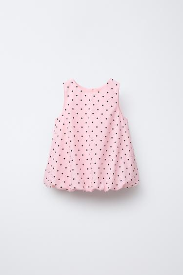 TOP GLOBO ESTAMPADO TOPOS - Rosa de Zara