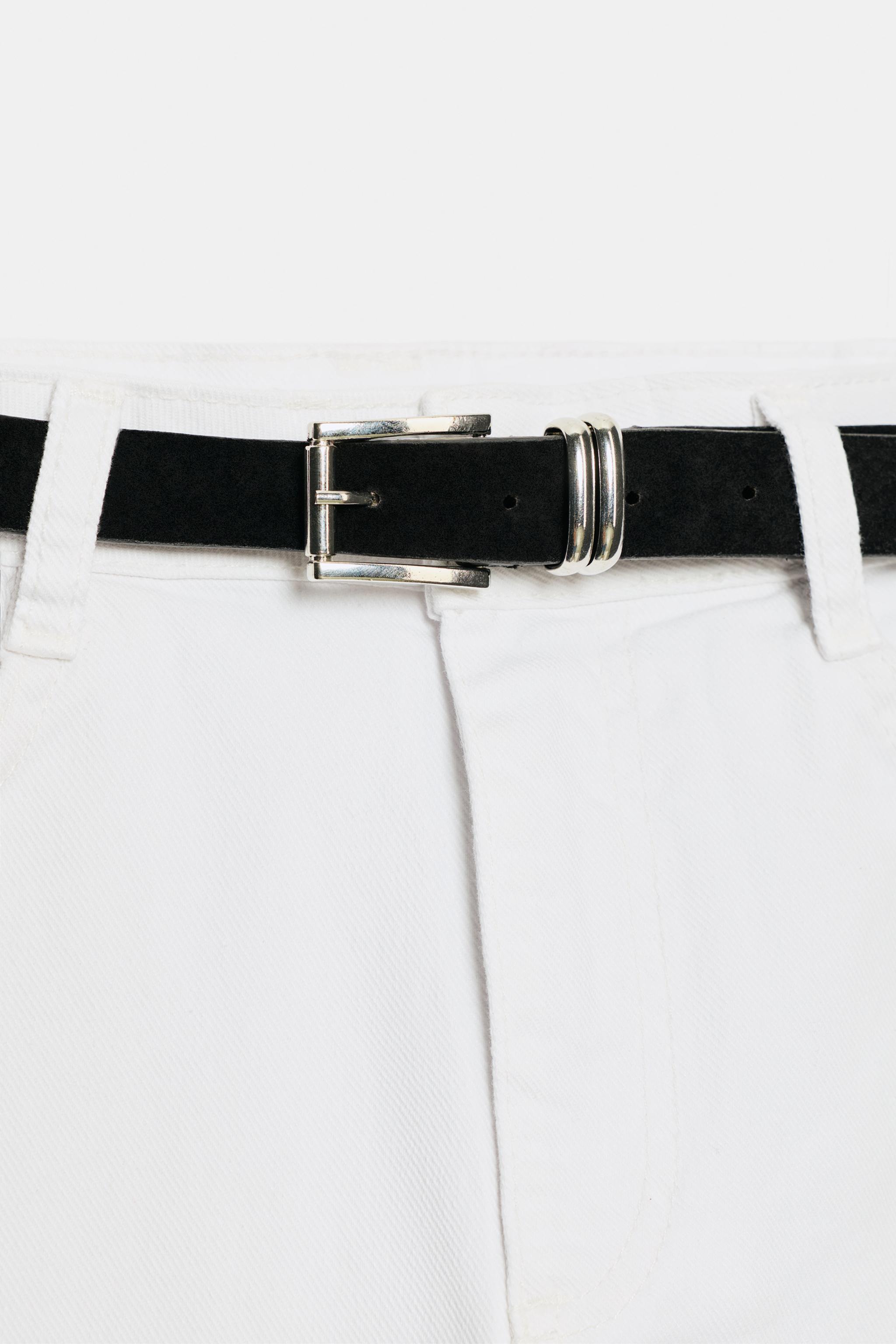 JEAN Z1975 CULOTTE TAILLE HAUTE À CEINTURE
