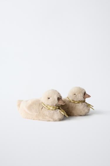 DUCKLING SLIPPERS - Brown by Zara - Image 1