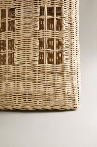 CORBEILLE ENFANT MAISON ROTIN - Beige clair de Zara - Image 2