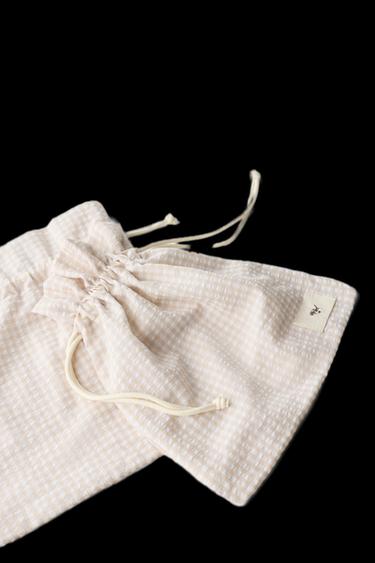 PACK DE BOLSAS CUADROS - Blanco Crudo de Zara
