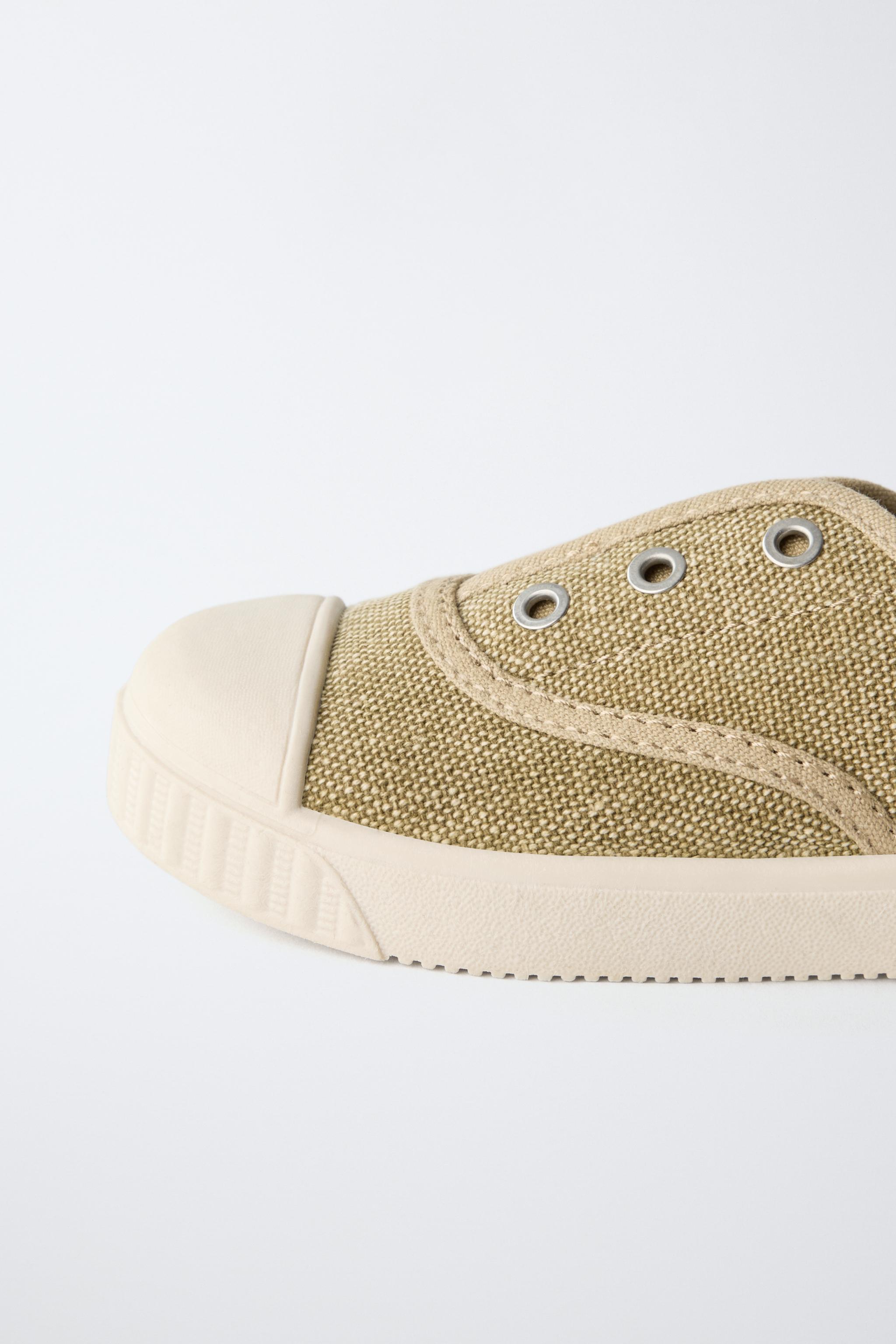 Детские кроссовки Zara BASIC SNEAKERS — фото 4