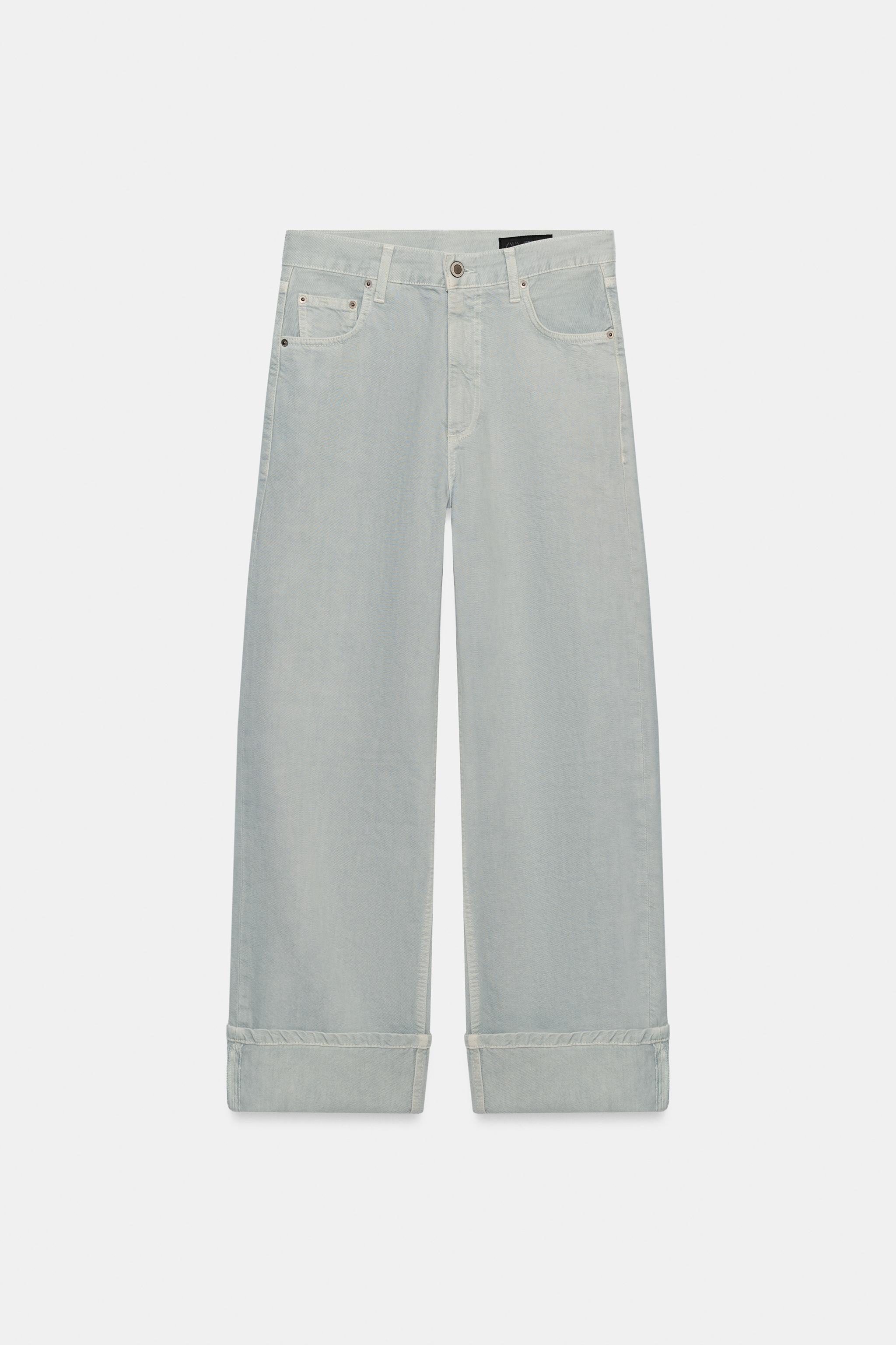 ZW COLLECTION BAGGY ORTA BEL JEAN - Görsel 4