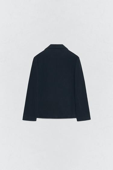 CORDUROY BLAZER SOSHIOTSUKI x ZARA - Dark navy by Zara - Image 3
