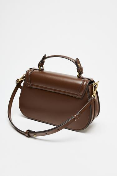 SAC BANDOULIÈRE - Marron foncé de Zara - Image 2