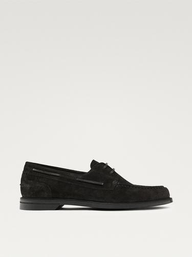 Zara Split leather deck shoes - Limited Edition - Brown