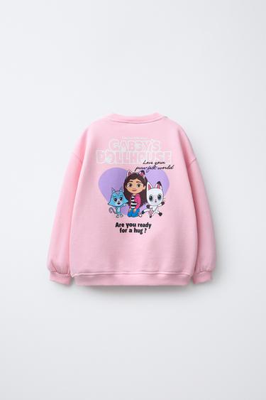 GABY´S DOLLHOUSE ® DREAM WORKS PRINT SWEATSHIRT - Pink by Zara