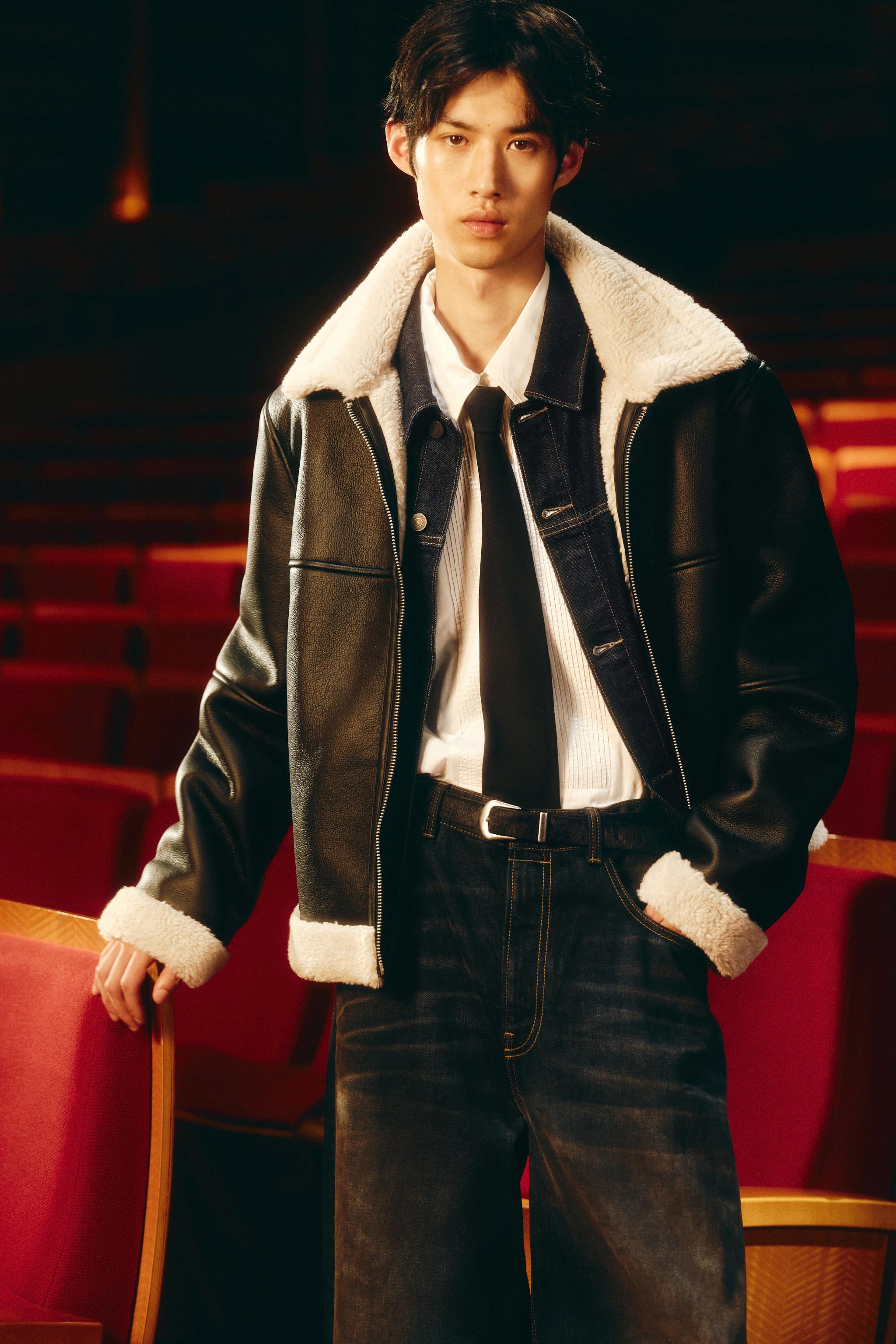 ZARA フェイクレザージャケット Mサイズ ZARA ザラ フェイクレザージャケット ライダース Mサイズ 新品未使用