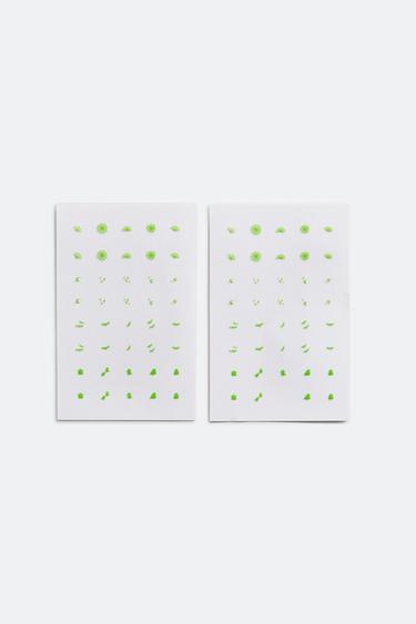 HALLOWEEN NAIL STICKERS - Multicoloured by Zara