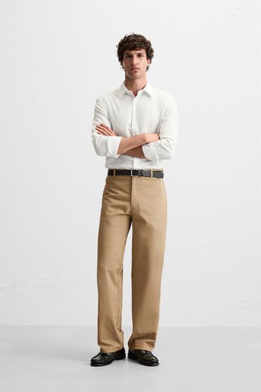 CAMISA SLIM FIT - Branco da Zara - Imagem 0