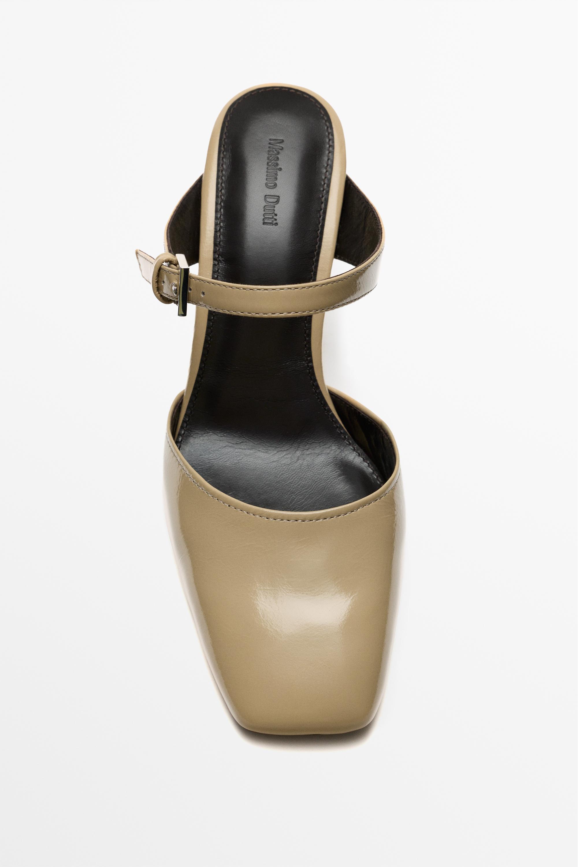 Slingback heel shoe