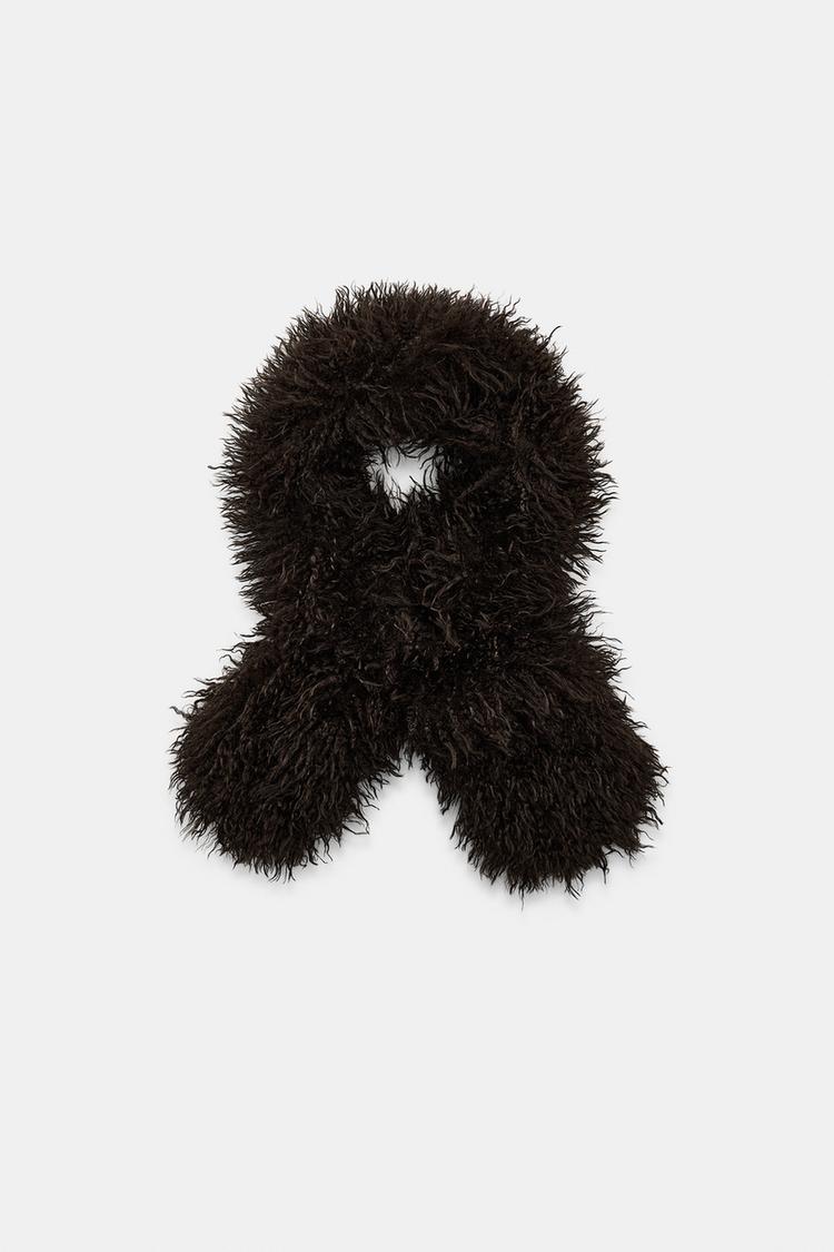 FAUX FUR SCARF