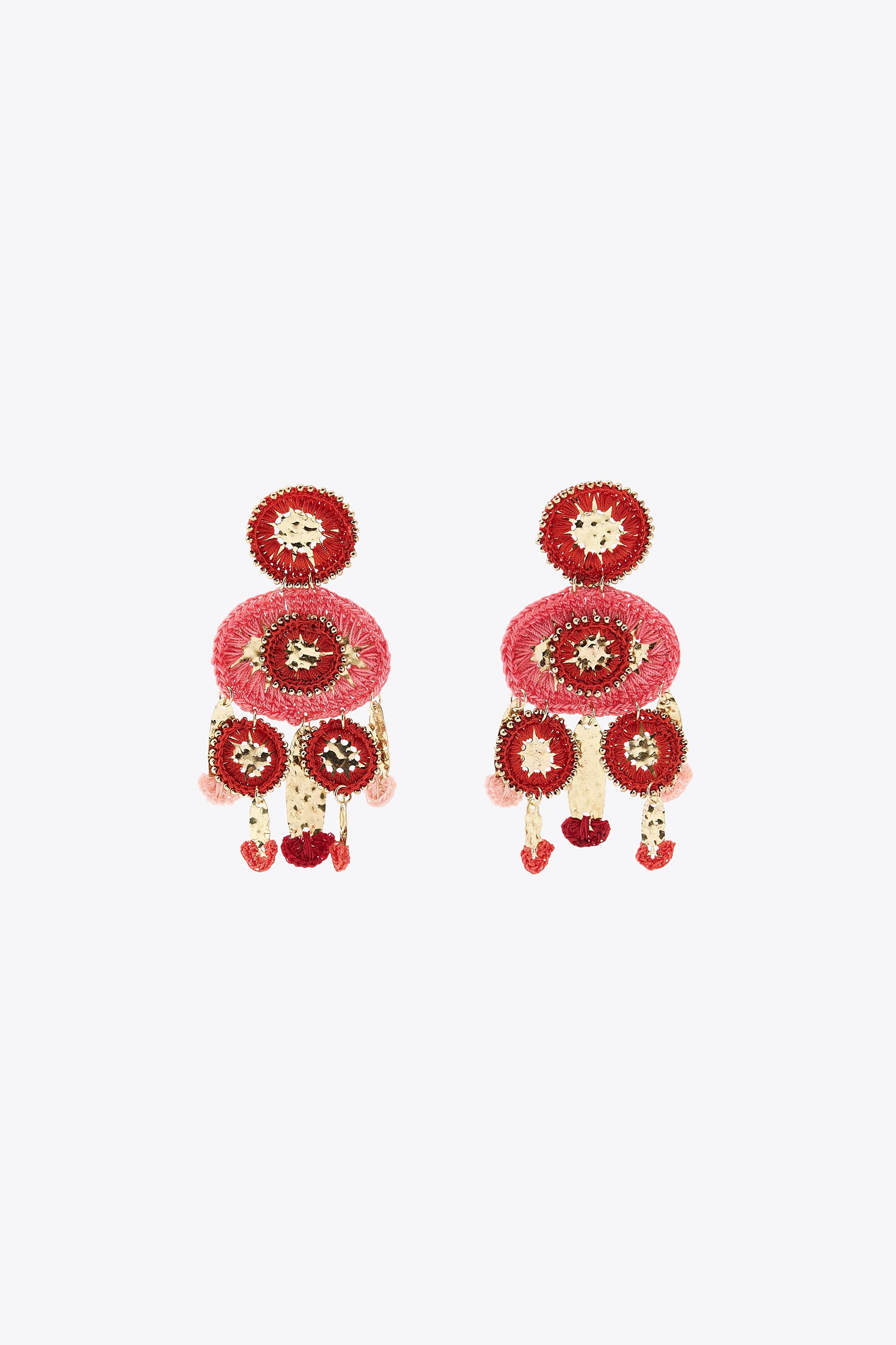 BOUCLES D'OREILLES CROCHET COMBINÉES