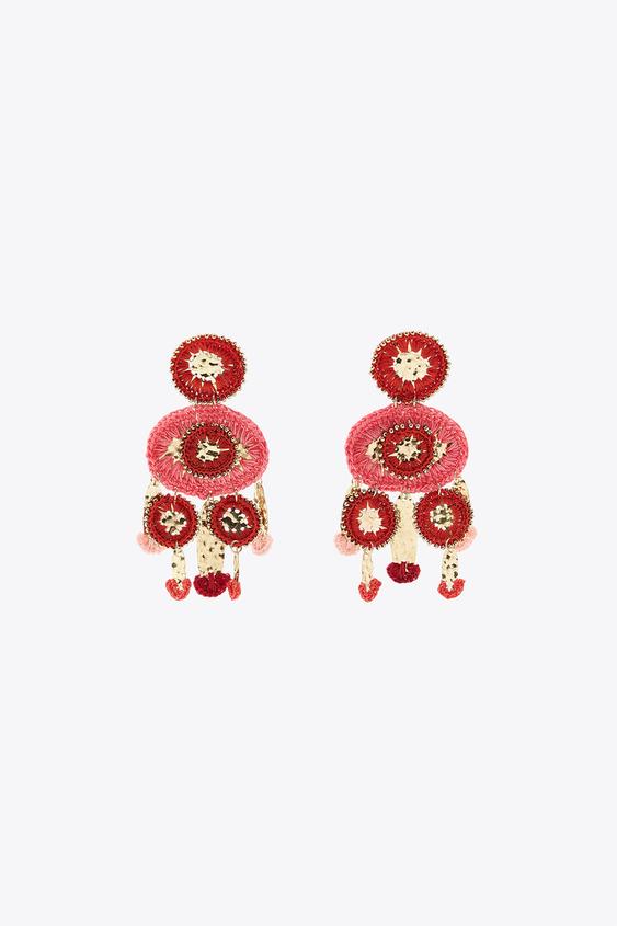 COMBINED CROCHET EARRINGS