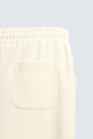 TECHNICAL SEAM JOGGERS - Ecru by Zara - Image 9