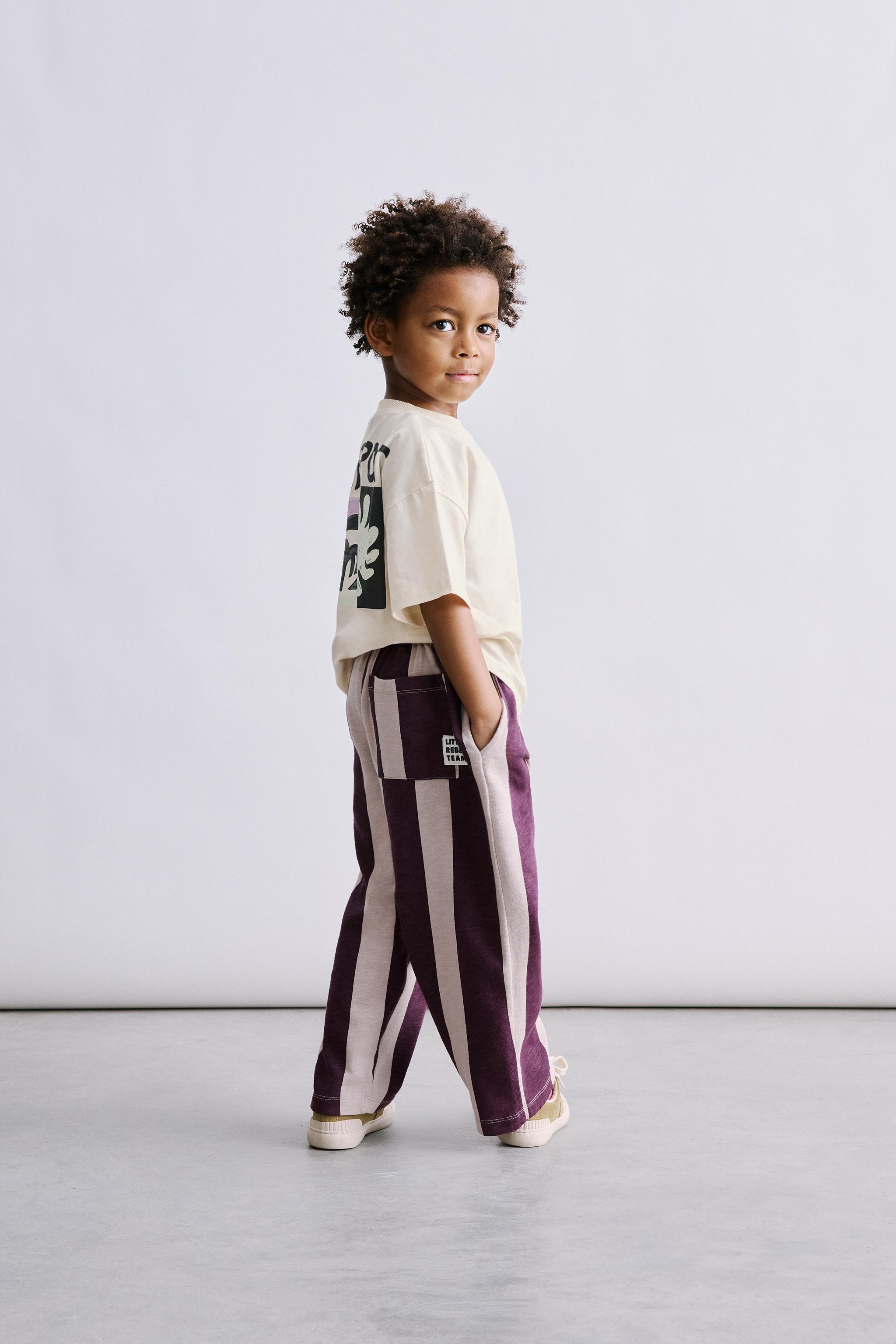 PALM TREE AND SUN PRINT T-SHIRT
