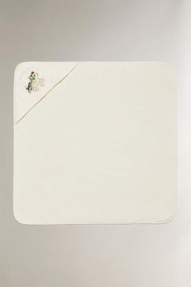 MY LITTLE PONY© TERRY HOODED BATH TOWEL - Cream by Zara - Image 2